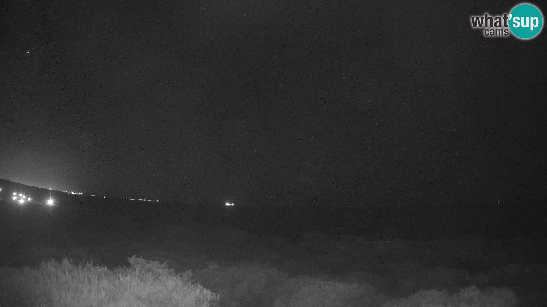 Villaplatamona, vue panoramique sur le golfe de l’Asinara, Platamona, Sorso, Sardaigne – webcam en direct