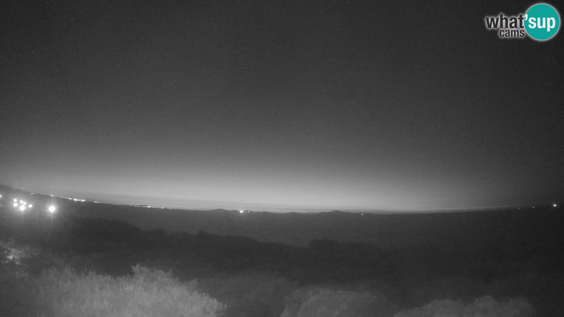Villaplatamona, vista panoramica sul Golfo dell’Asinara, Platamona, Sorso, Sardegna – live webcam