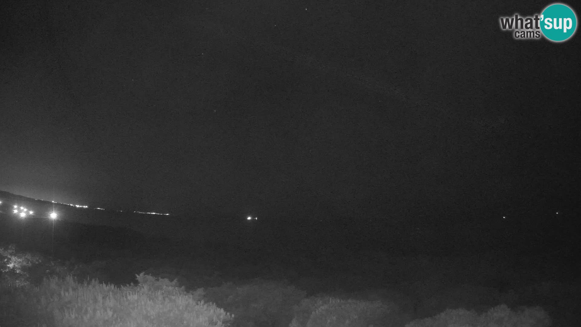 Villaplatamona, panoramski pogled na zaljev Asinara, Platamona, Sorso, Sardinija – web kamera uživo