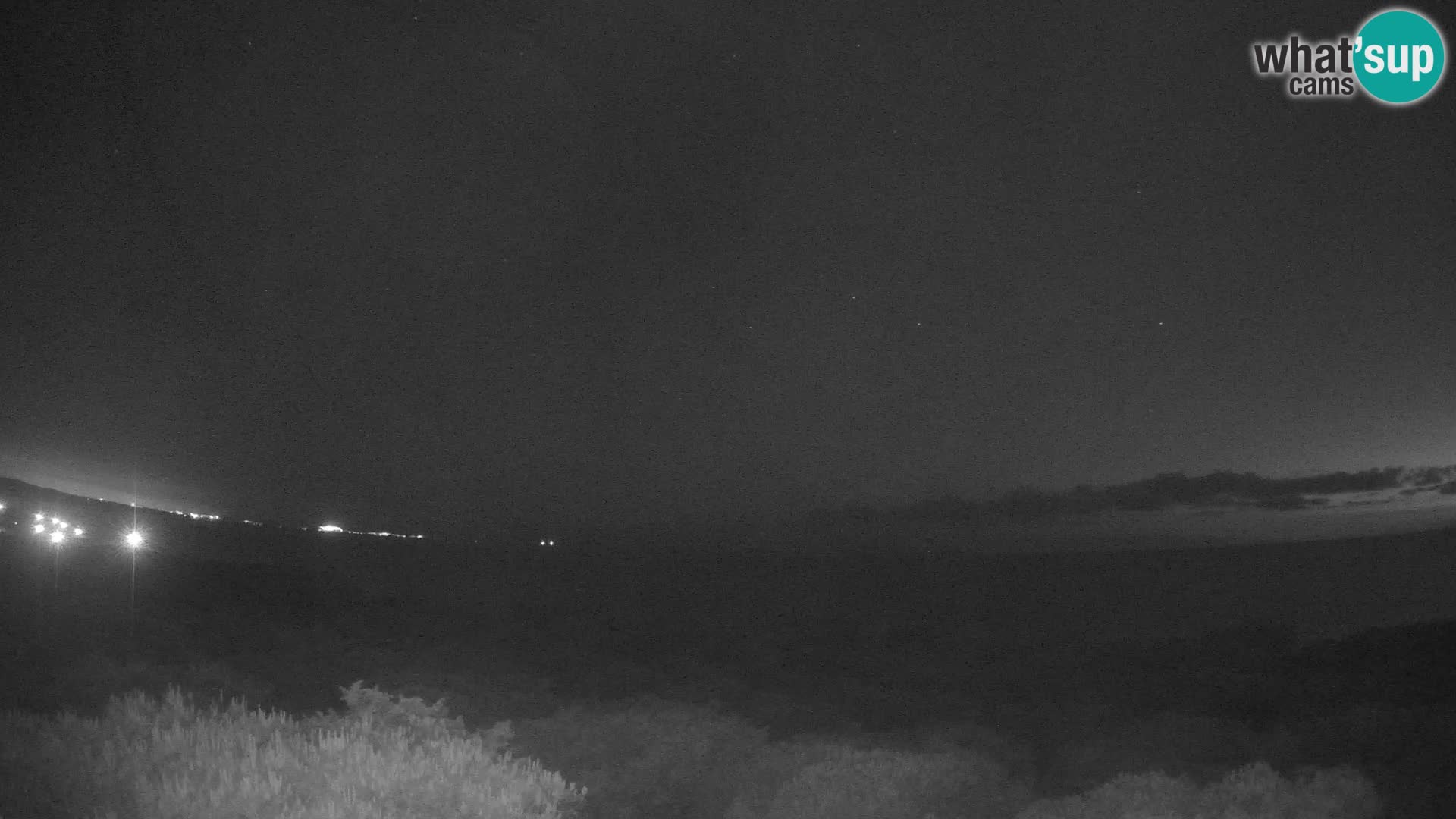Villaplatamona, panoramski pogled na zaljev Asinara, Platamona, Sorso, Sardinija – web kamera uživo