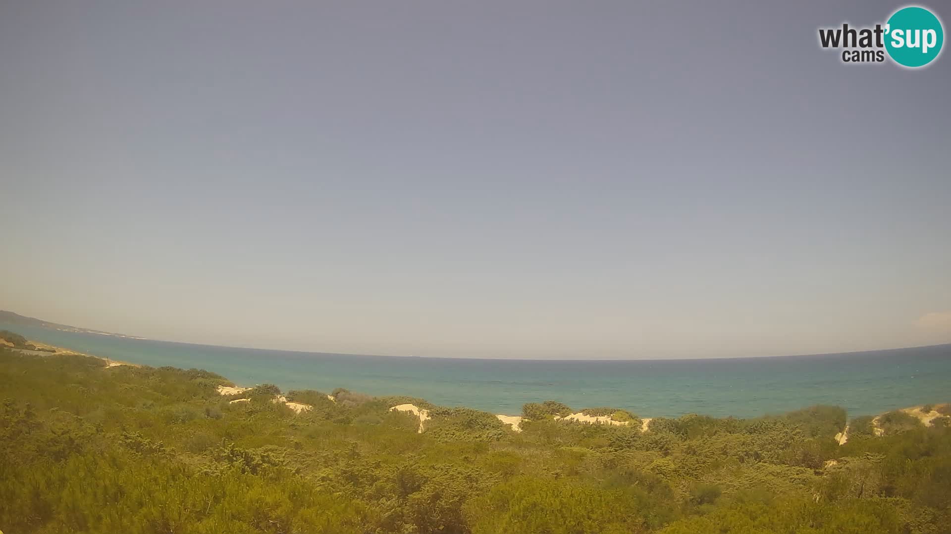 Villaplatamona, vista panorámica del Golfo de Asinara, Platamona, Sorso, Cerdeña – cámara web en vivo