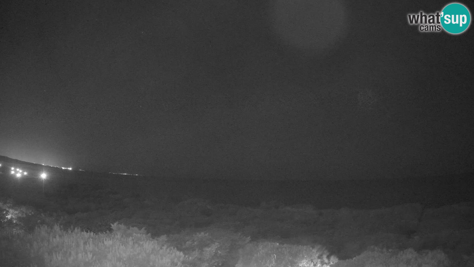 Villaplatamona, panoramski pogled na zaljev Asinara, Platamona, Sorso, Sardinija – web kamera uživo