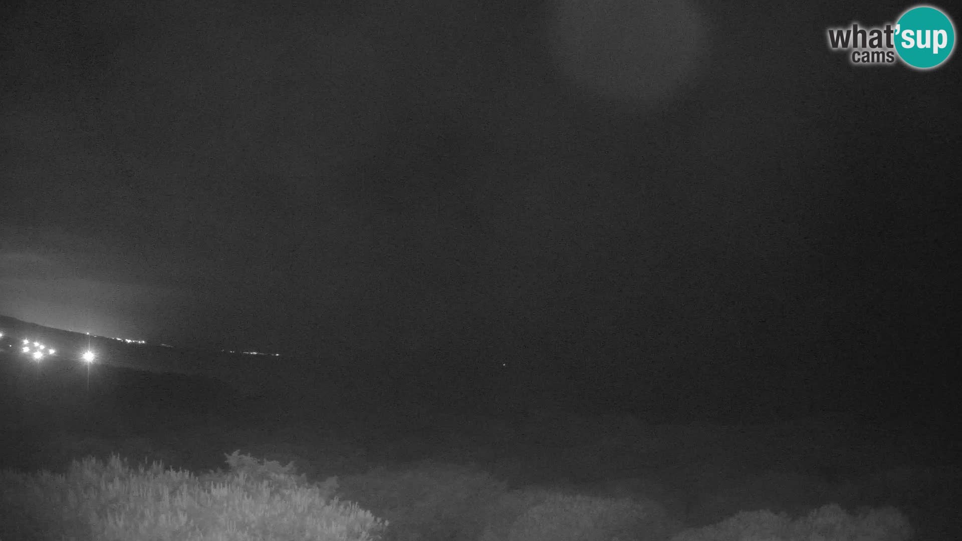Villaplatamona, Panoramablick auf den Golf von Asinara, Platamona, Sorso, Sardinien – Live-Webcam