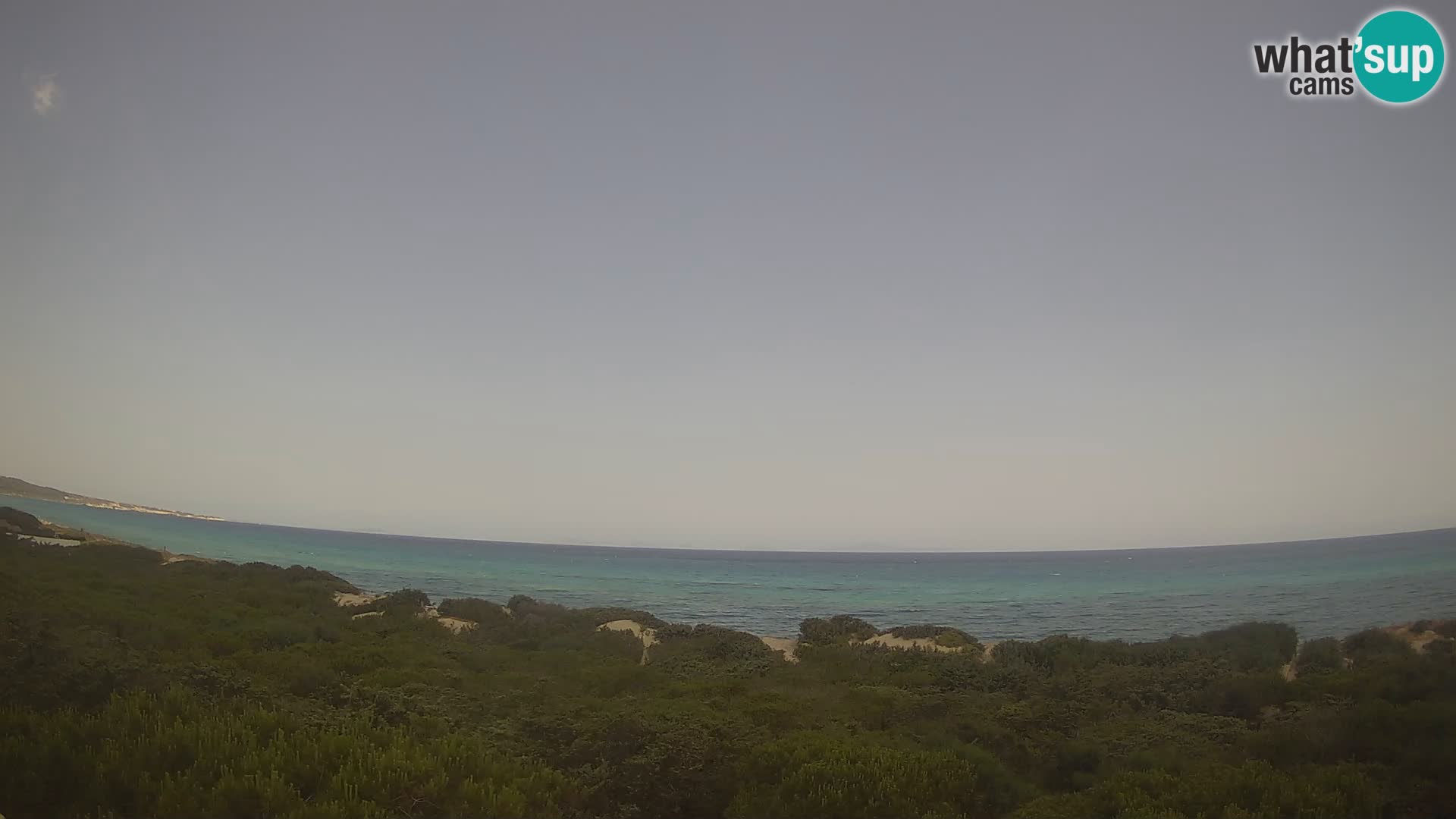 Villaplatamona, panoramic view of the Gulf of Asinara, Platamona, Sorso, Sardinia – live webcam