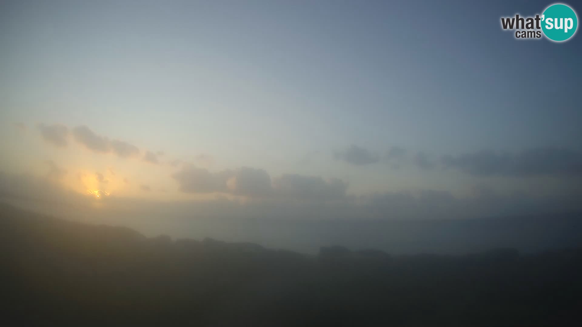 Villaplatamona, panoramski pogled na zaliv Asinara, Platamona, Sorso, Sardinija – spletna kamera v živo