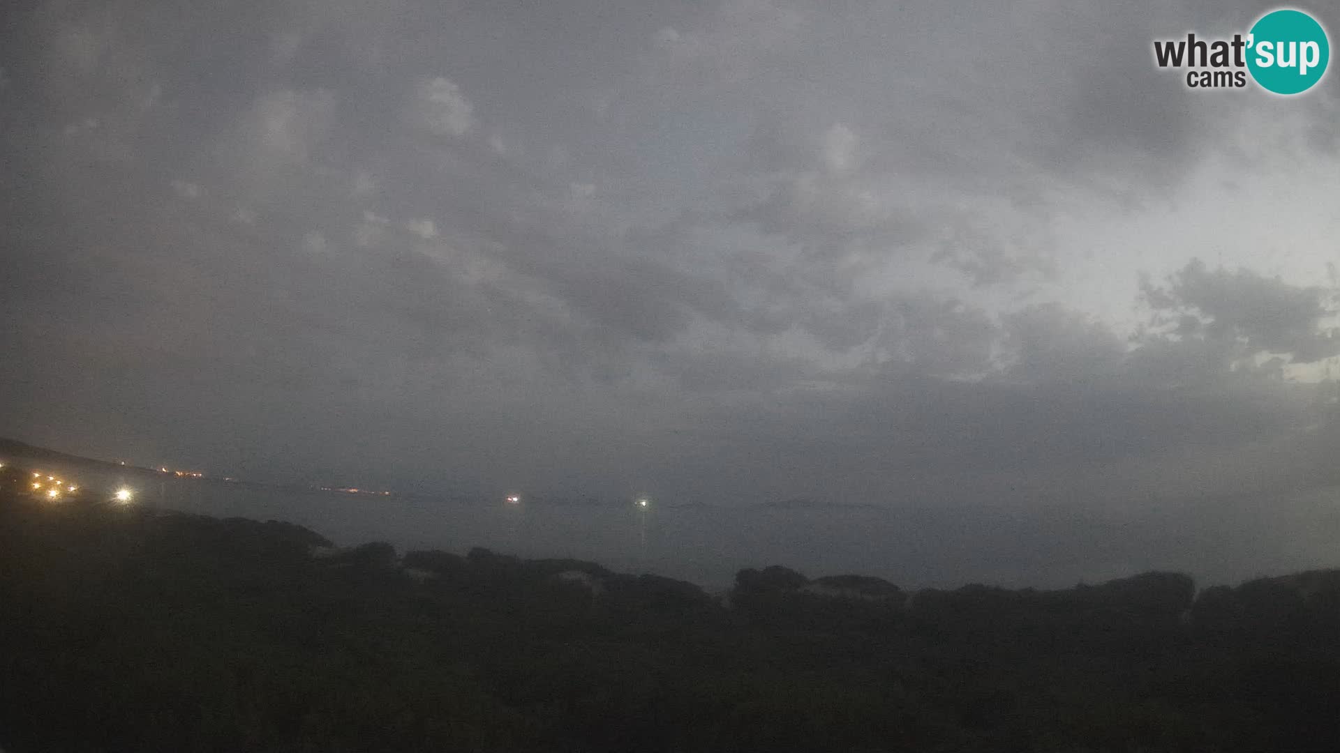 Villaplatamona, panoramski pogled na zaliv Asinara, Platamona, Sorso, Sardinija – spletna kamera v živo