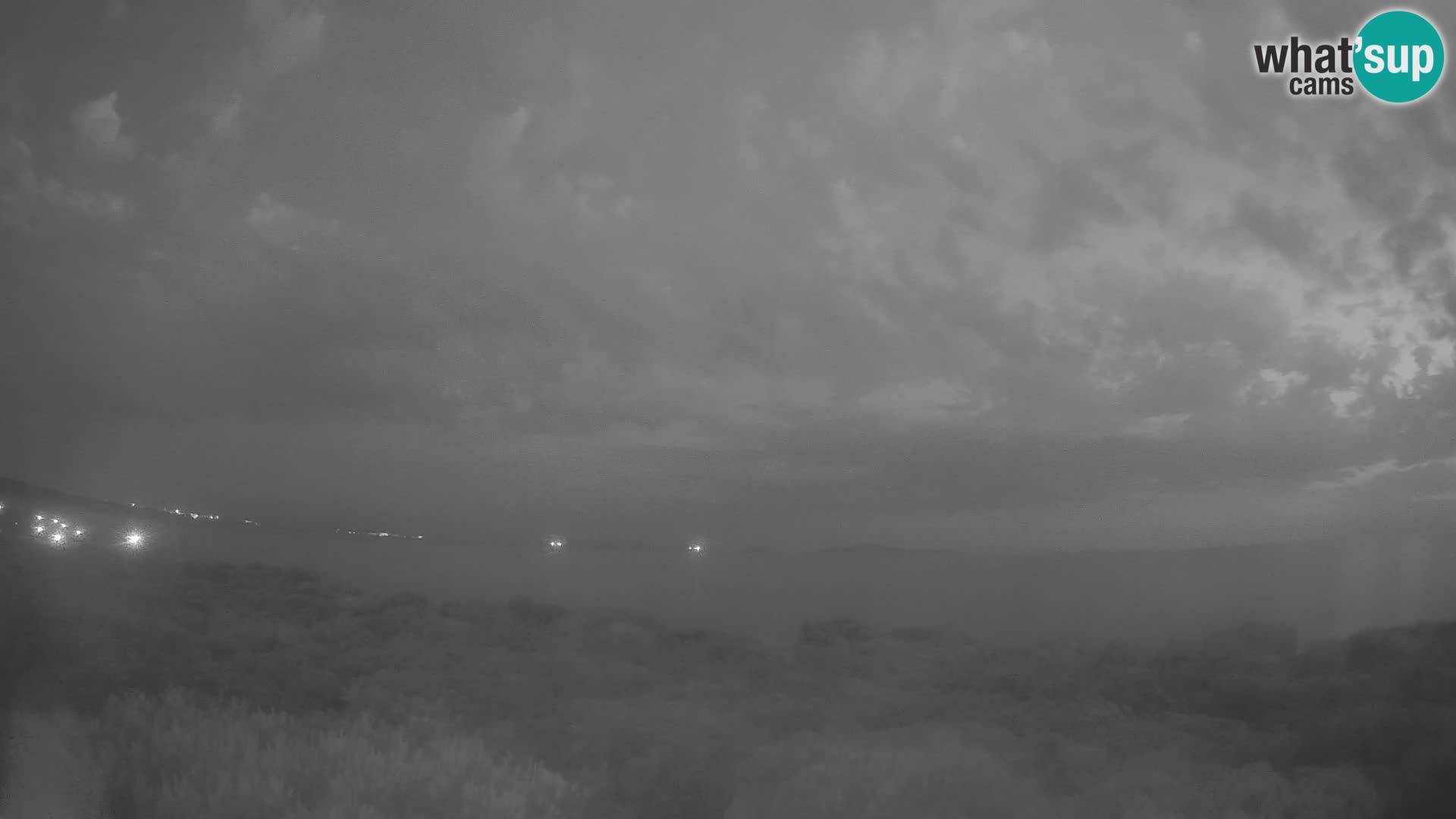 Villaplatamona, Panoramablick auf den Golf von Asinara, Platamona, Sorso, Sardinien – Live-Webcam