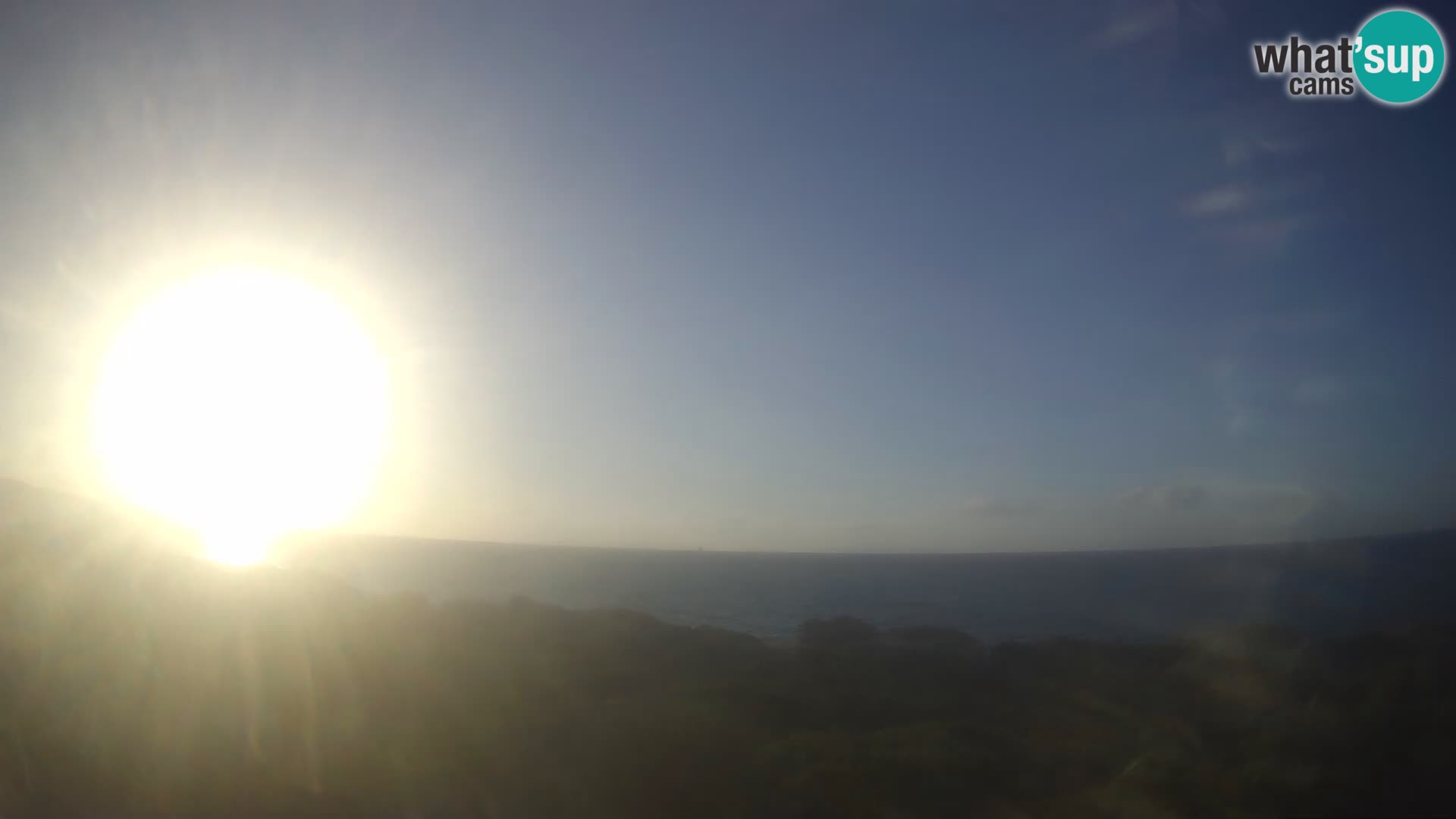 Villaplatamona, panoramic view of the Gulf of Asinara, Platamona, Sorso, Sardinia – live webcam