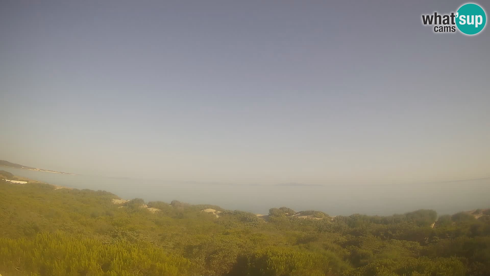 Villaplatamona, panoramic view of the Gulf of Asinara, Platamona, Sorso, Sardinia – live webcam