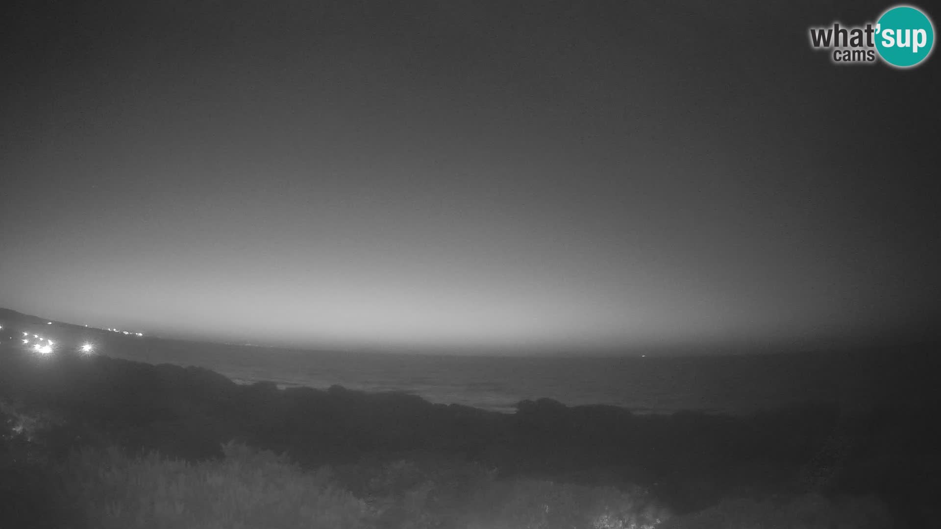 Villaplatamona, panoramski pogled na zaliv Asinara, Platamona, Sorso, Sardinija – spletna kamera v živo