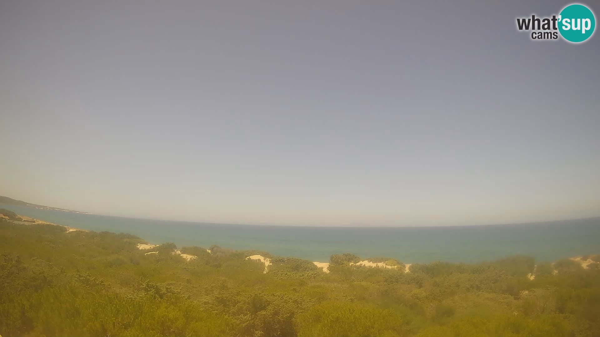 Villaplatamona, vista panorámica del Golfo de Asinara, Platamona, Sorso, Cerdeña – cámara web en vivo