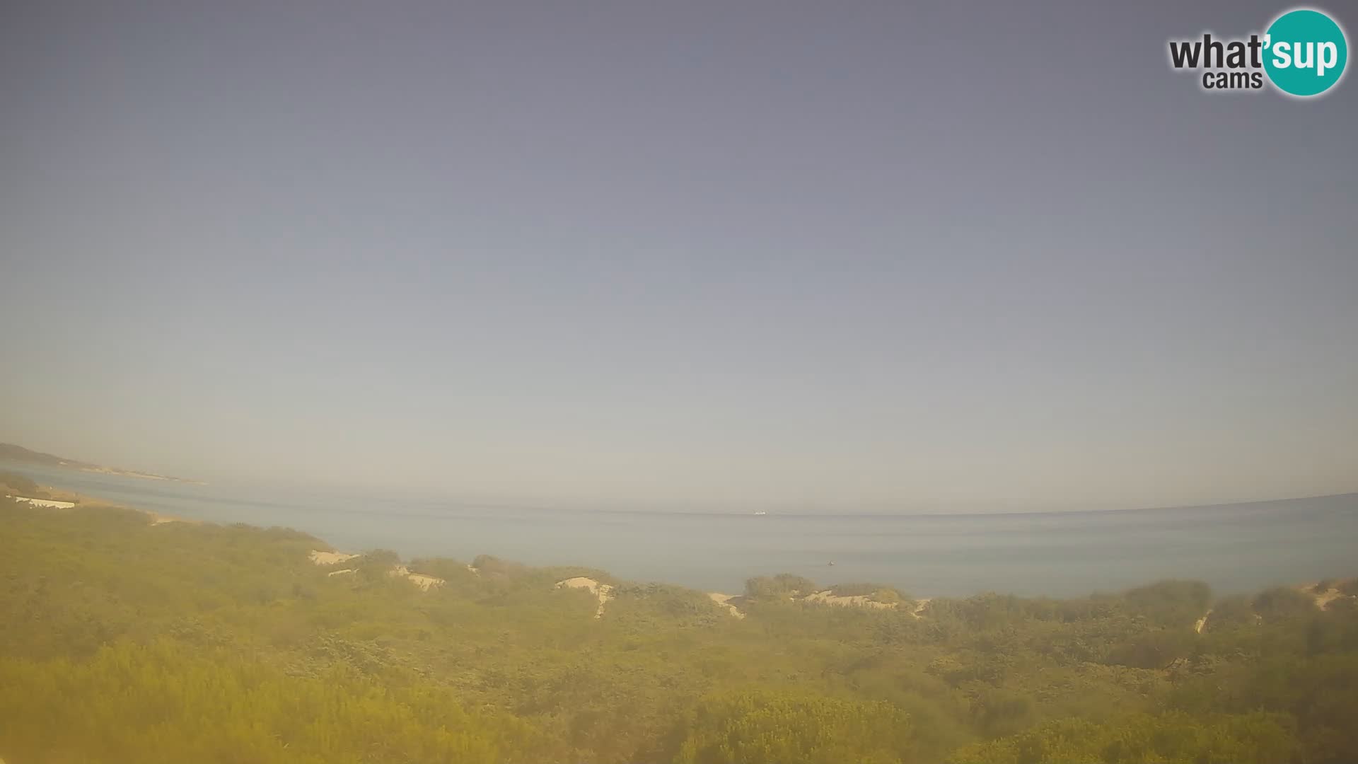Villaplatamona, vista panorámica del Golfo de Asinara, Platamona, Sorso, Cerdeña – cámara web en vivo