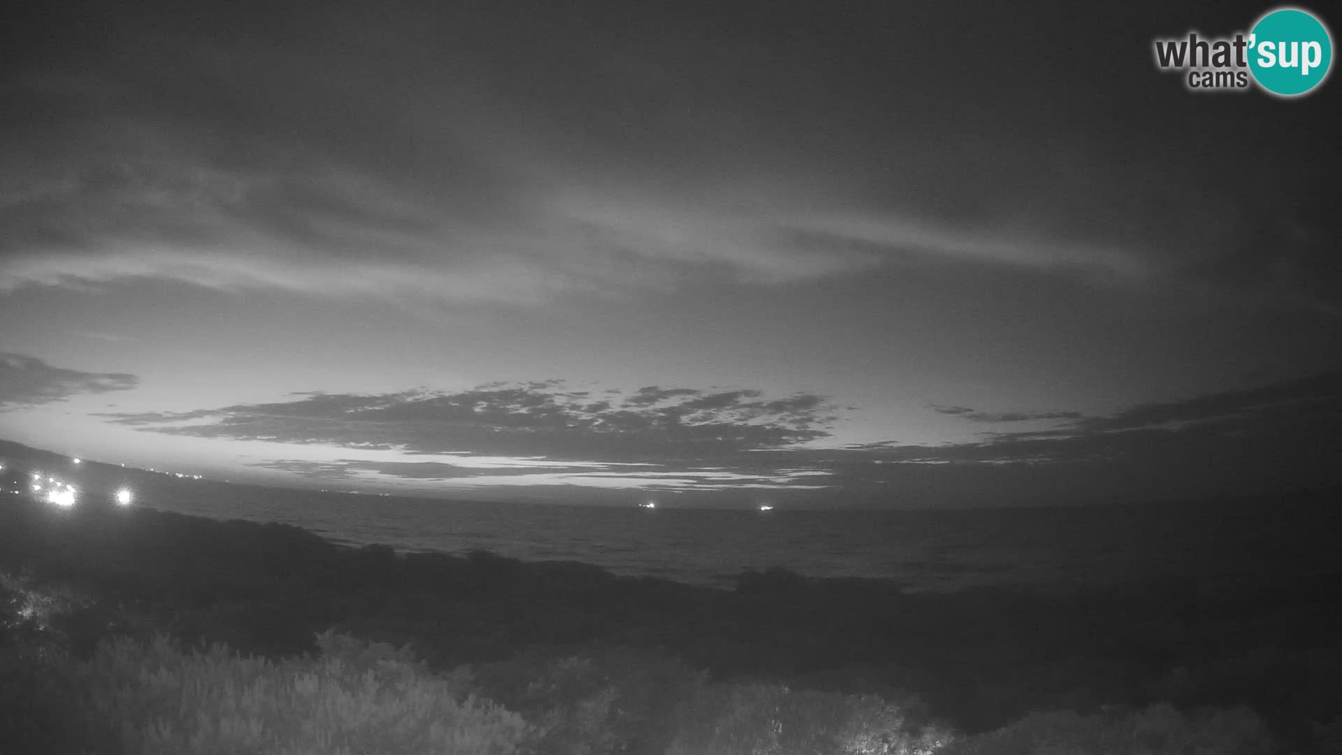 Villaplatamona, panoramic view of the Gulf of Asinara, Platamona, Sorso, Sardinia – live webcam