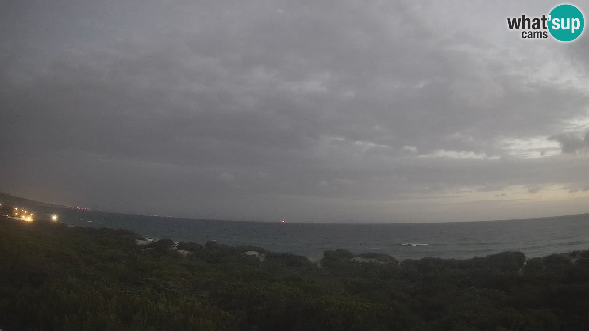Villaplatamona, panoramic view of the Gulf of Asinara, Platamona, Sorso, Sardinia – live webcam