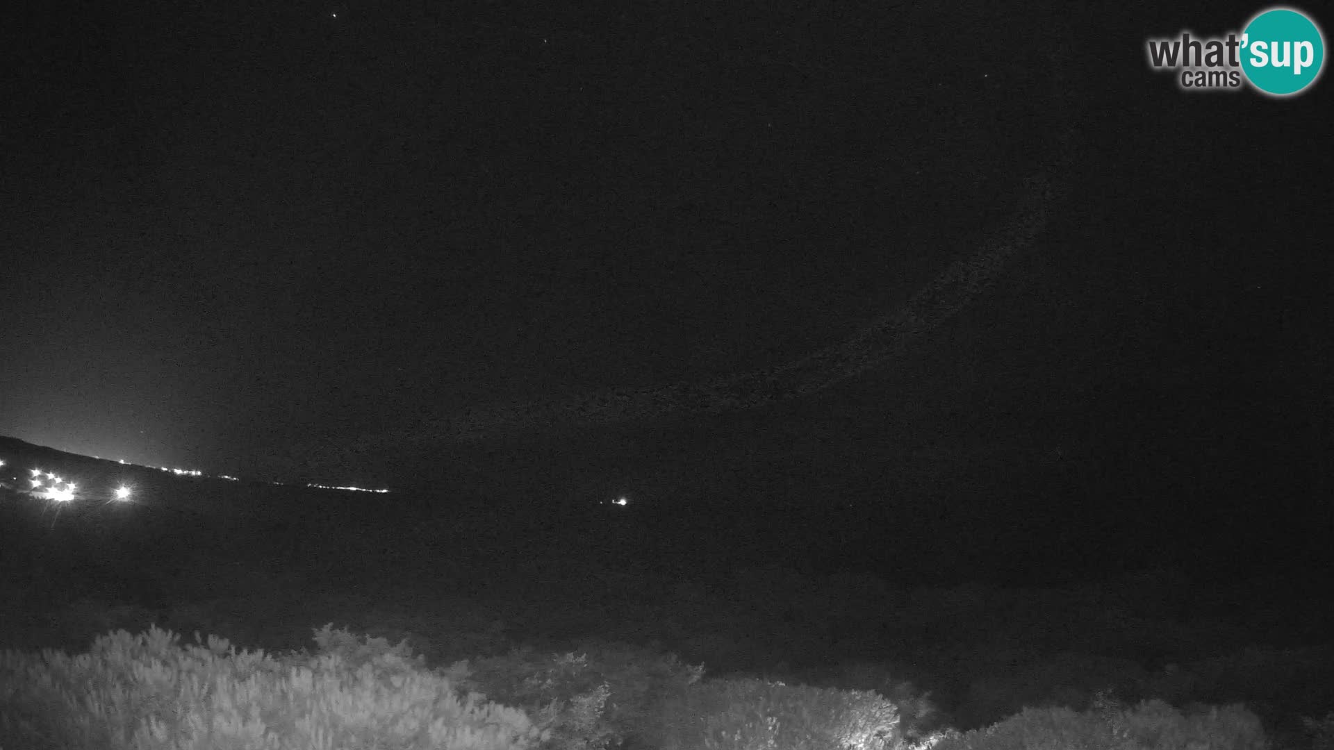 Villaplatamona, panoramski pogled na zaljev Asinara, Platamona, Sorso, Sardinija – web kamera uživo