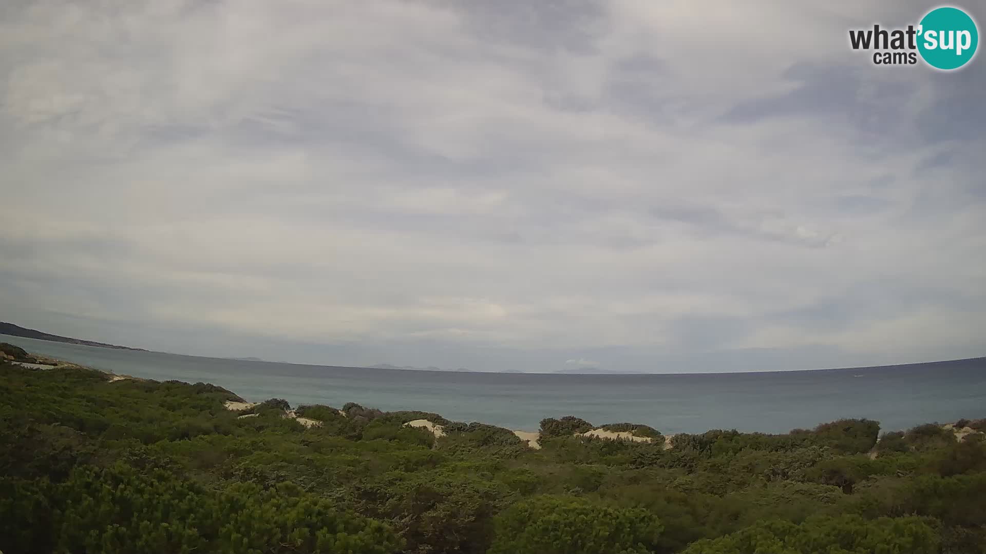 Villaplatamona, vista panorámica del Golfo de Asinara, Platamona, Sorso, Cerdeña – cámara web en vivo
