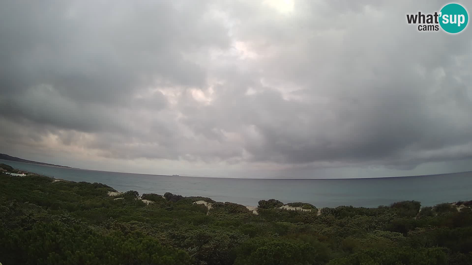 Villaplatamona, panoramic view of the Gulf of Asinara, Platamona, Sorso, Sardinia – live webcam