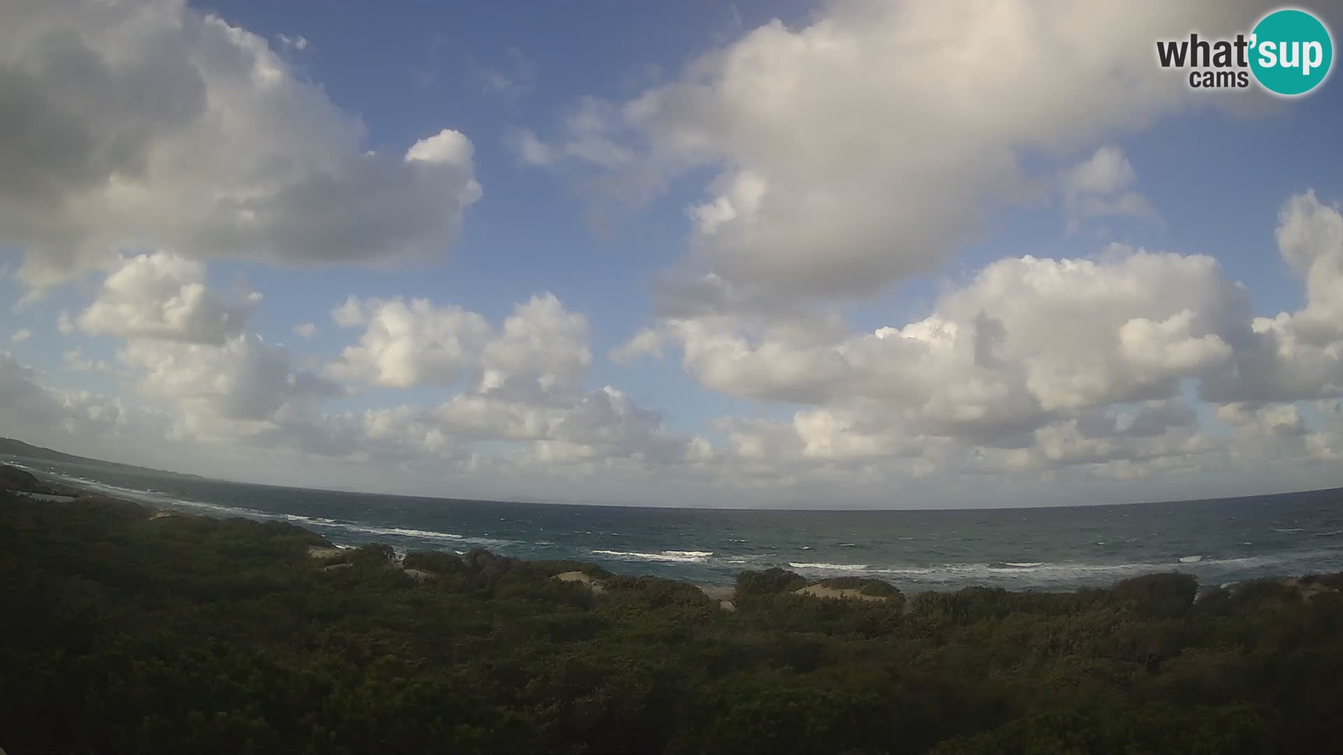Villaplatamona, vista panorámica del Golfo de Asinara, Platamona, Sorso, Cerdeña – cámara web en vivo