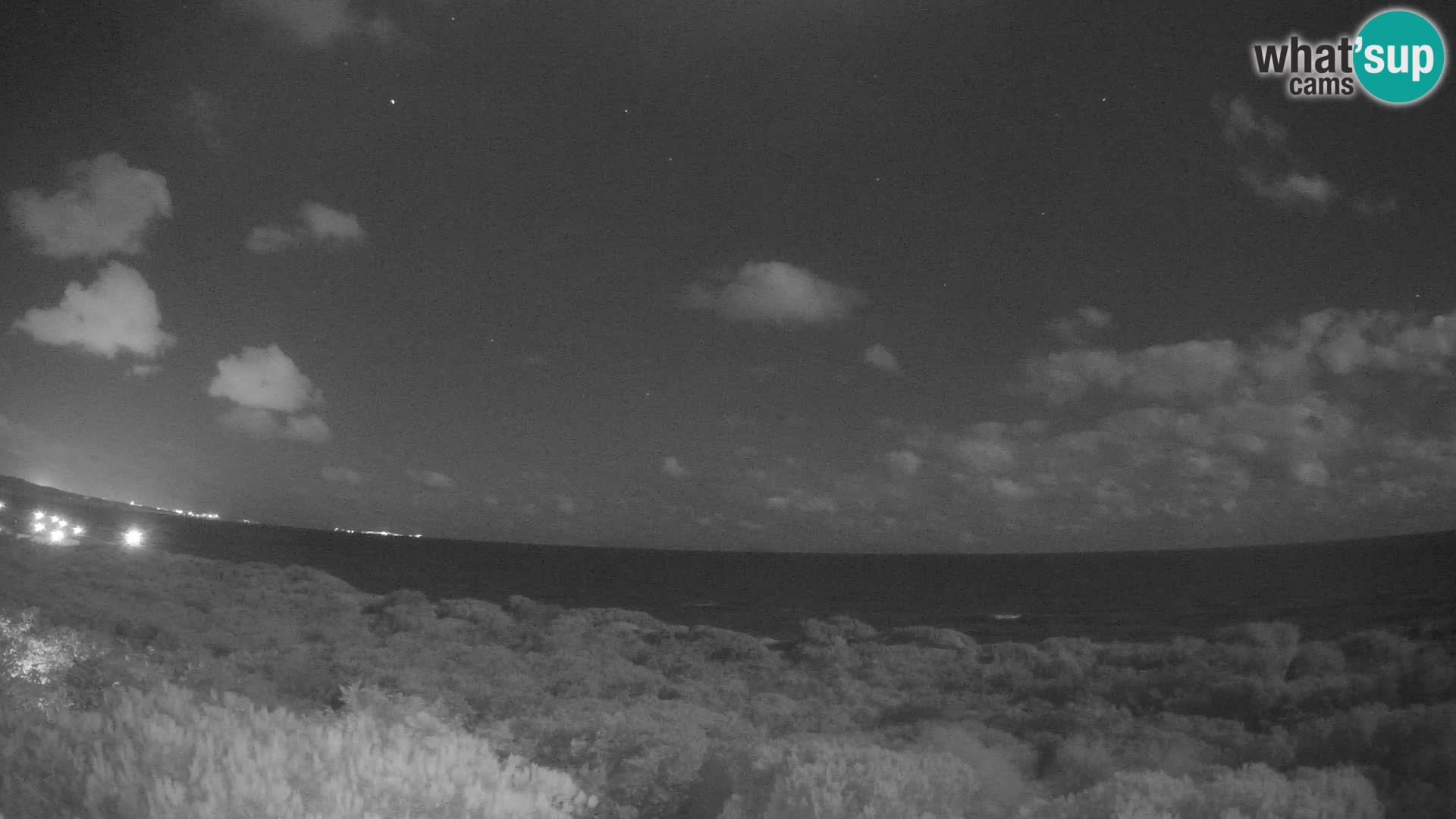 Villaplatamona, vue panoramique sur le golfe de l’Asinara, Platamona, Sorso, Sardaigne – webcam en direct