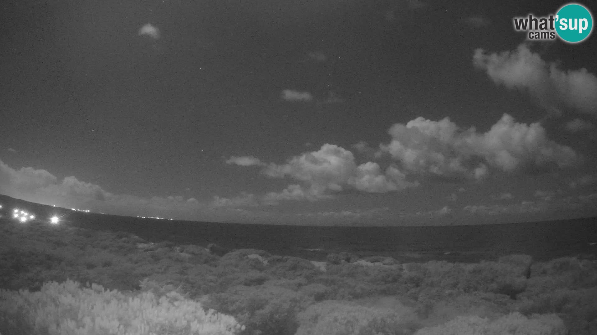 Villaplatamona, Panoramablick auf den Golf von Asinara, Platamona, Sorso, Sardinien – Live-Webcam