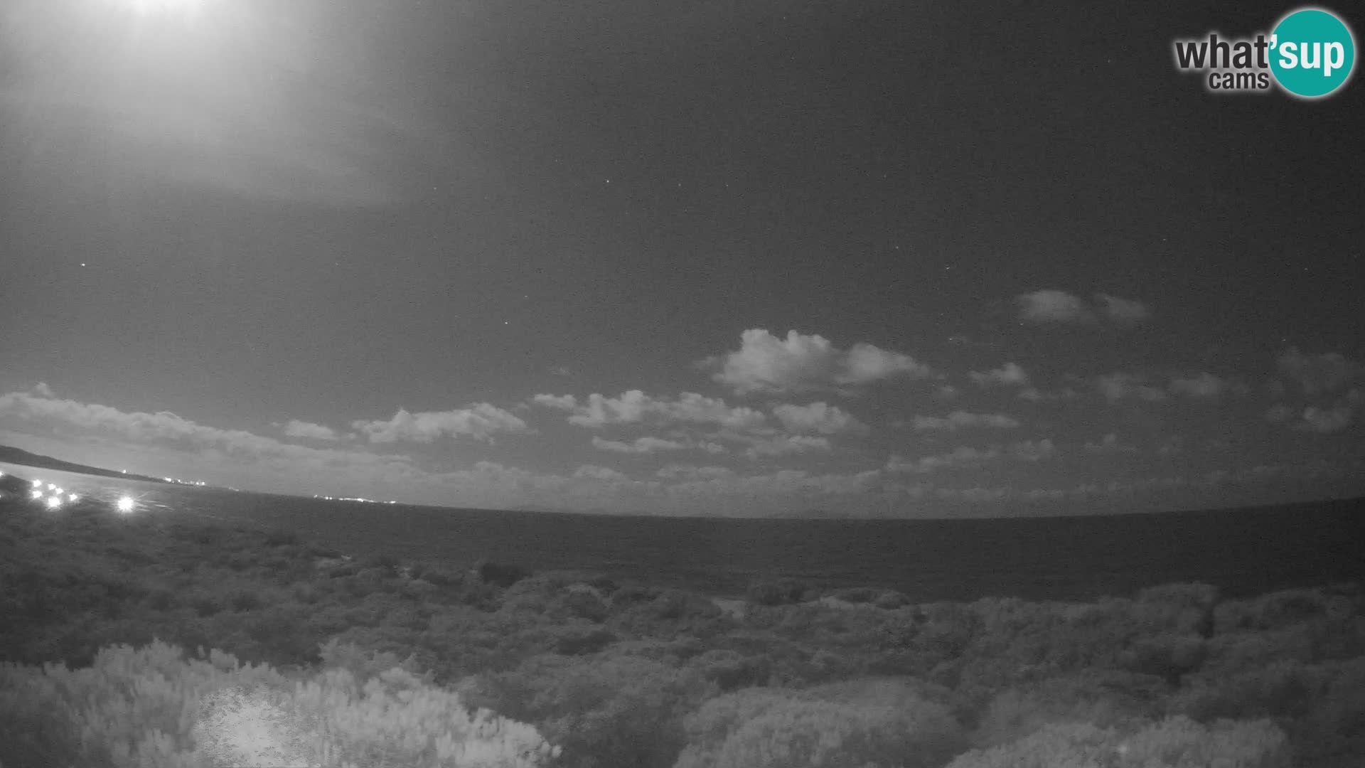 Villaplatamona, vista panorámica del Golfo de Asinara, Platamona, Sorso, Cerdeña – cámara web en vivo