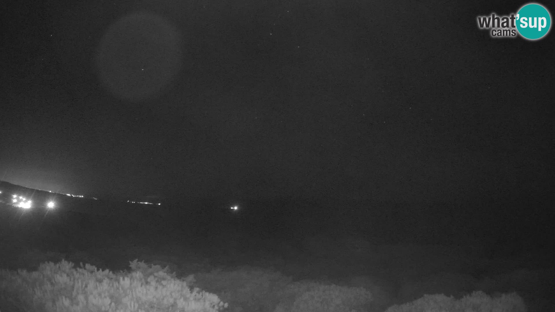 Villaplatamona, panoramski pogled na zaljev Asinara, Platamona, Sorso, Sardinija – web kamera uživo