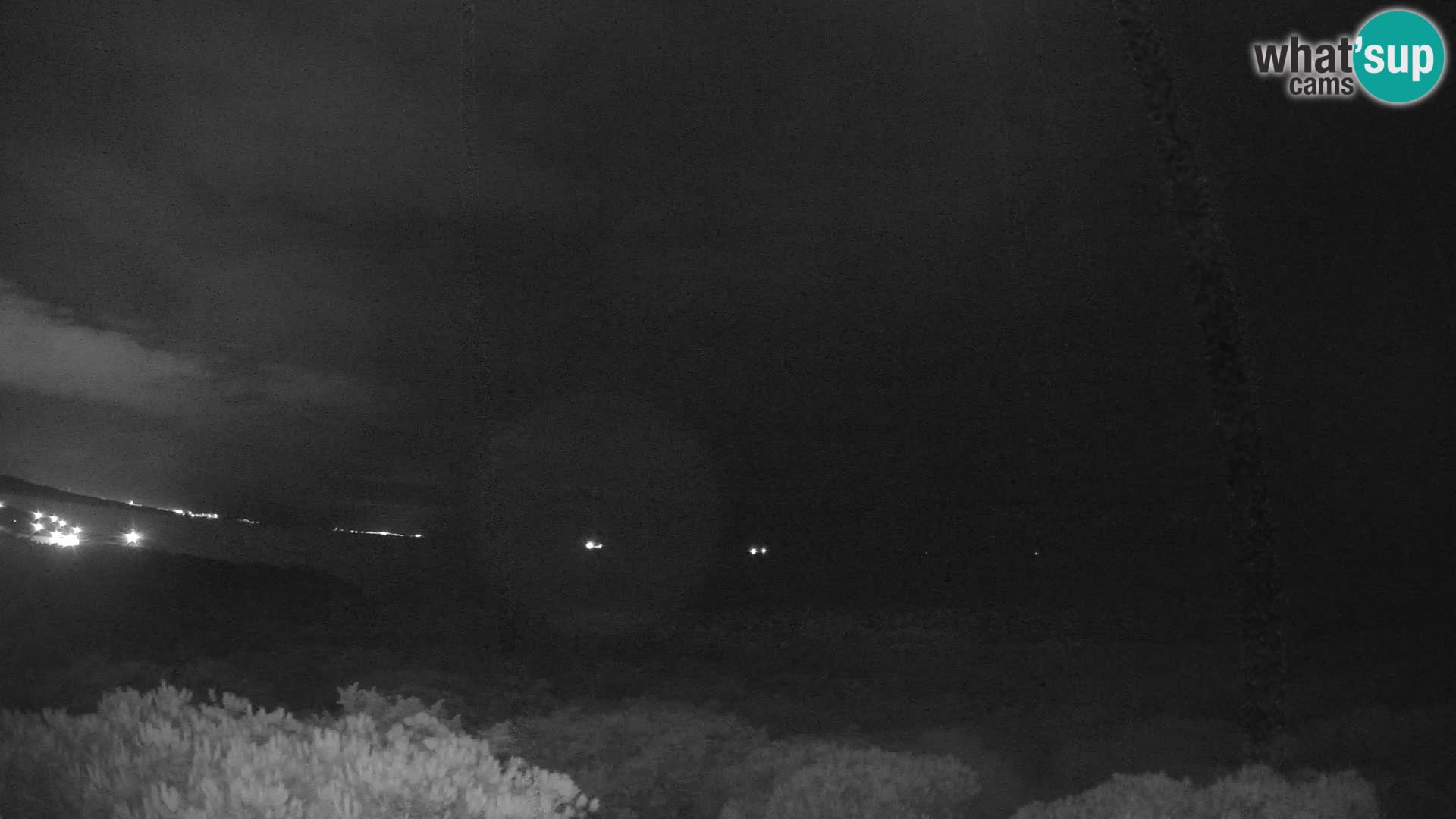 Villaplatamona, vista panoramica sul Golfo dell’Asinara, Platamona, Sorso, Sardegna – live webcam