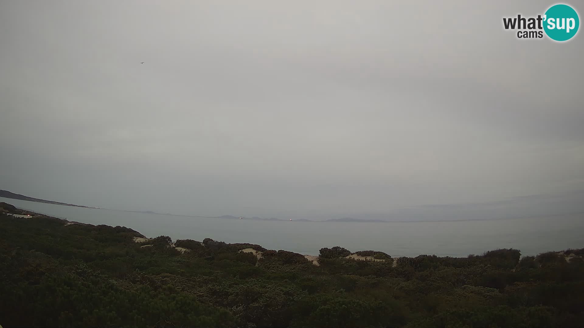 Villaplatamona, vista panorámica del Golfo de Asinara, Platamona, Sorso, Cerdeña – cámara web en vivo