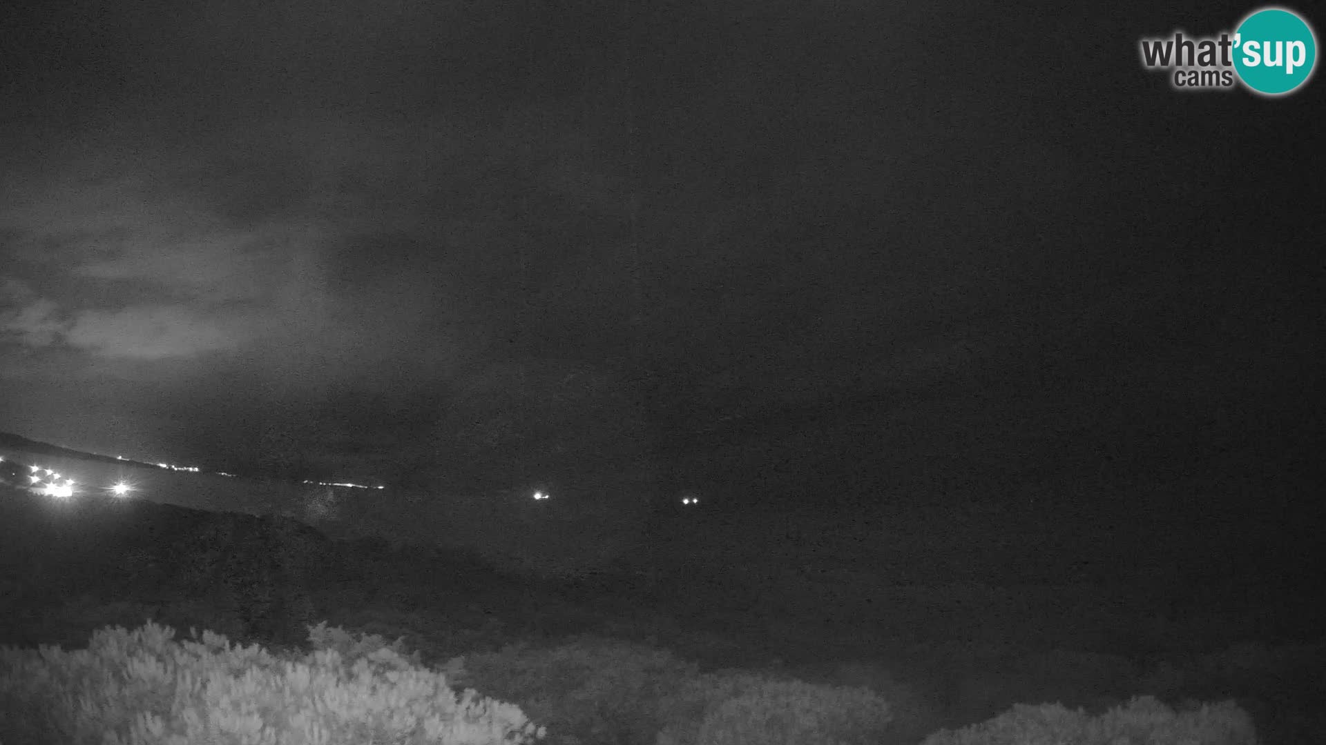 Villaplatamona, vue panoramique sur le golfe de l’Asinara, Platamona, Sorso, Sardaigne – webcam en direct