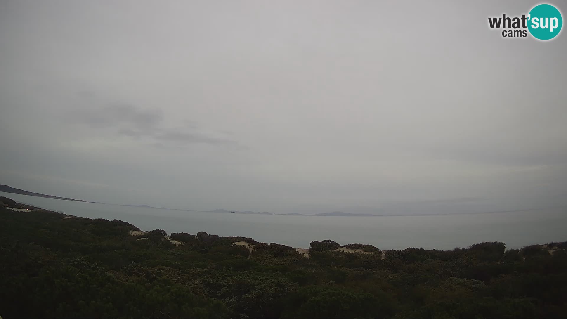 Villaplatamona, panoramic view of the Gulf of Asinara, Platamona, Sorso, Sardinia – live webcam