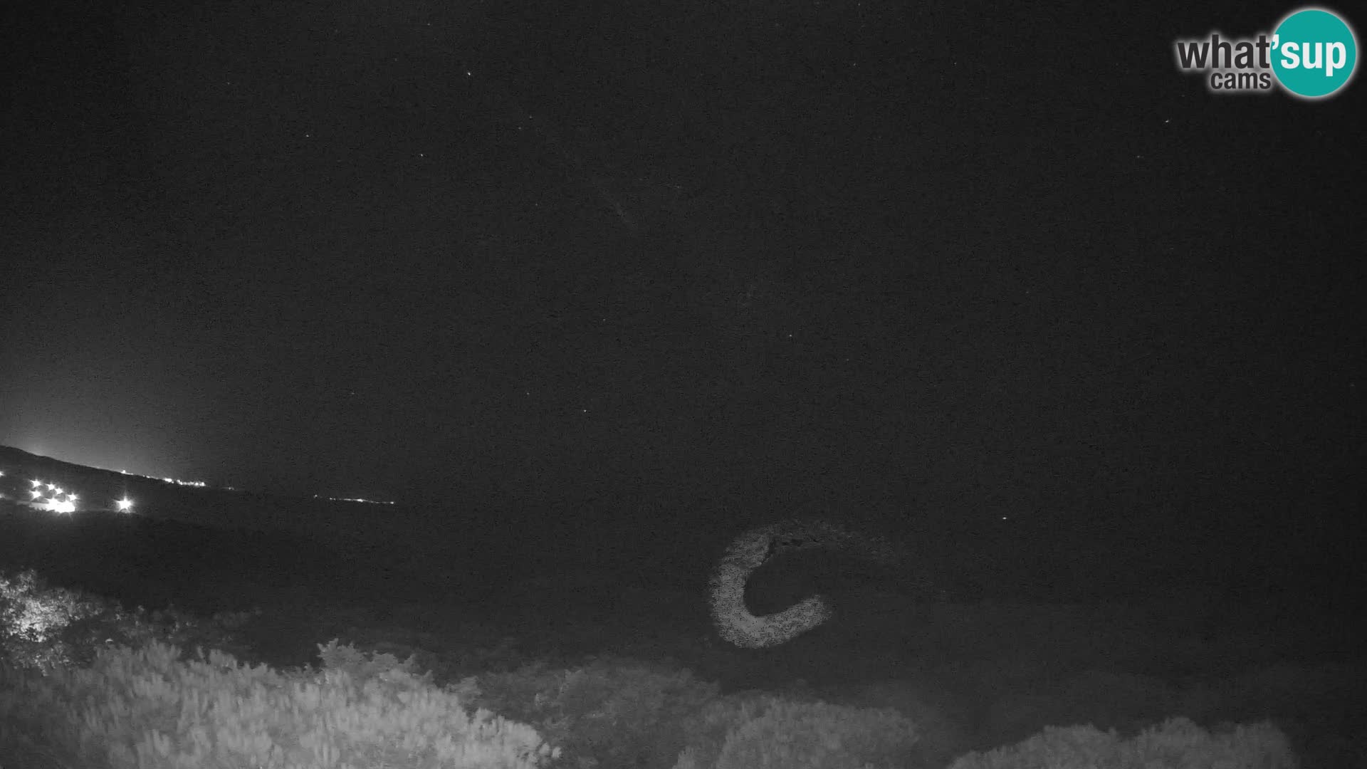 Villaplatamona, vue panoramique sur le golfe de l’Asinara, Platamona, Sorso, Sardaigne – webcam en direct