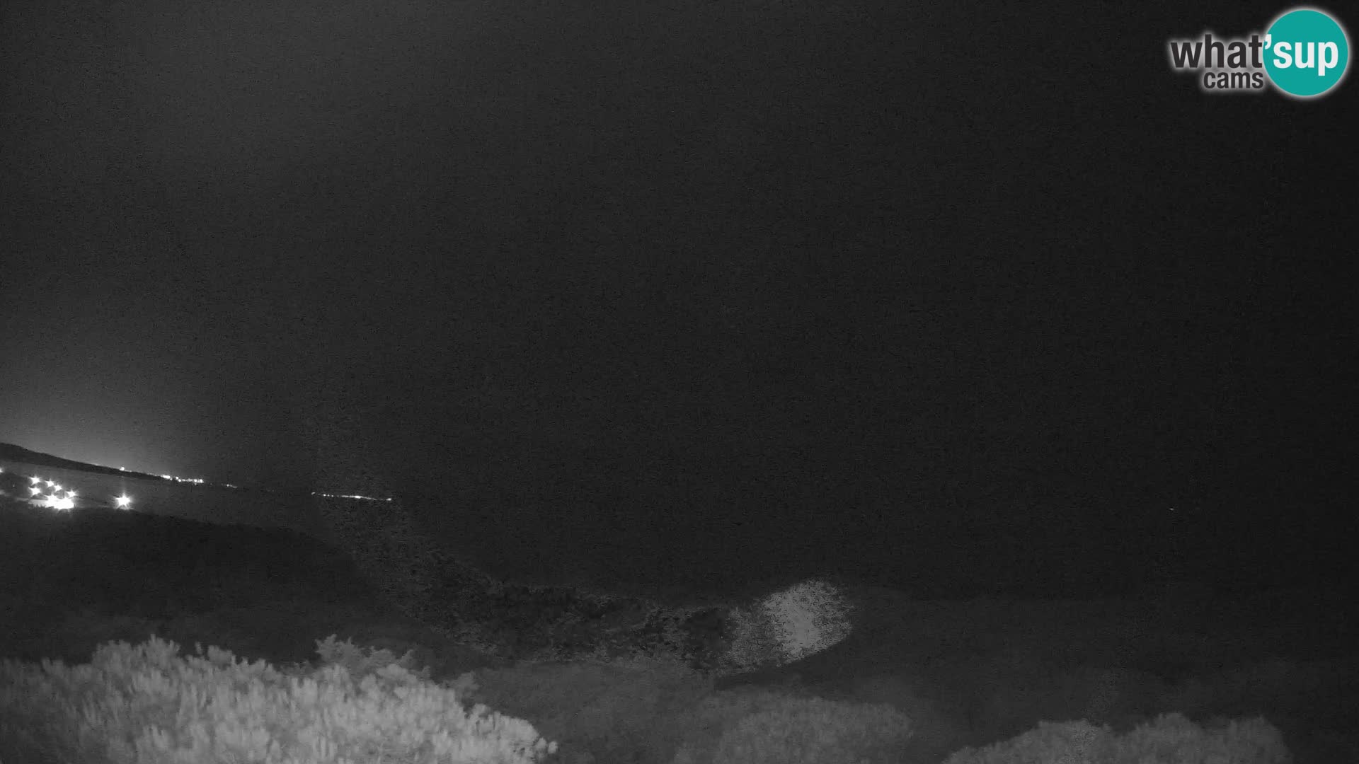 Villaplatamona, panoramski pogled na zaljev Asinara, Platamona, Sorso, Sardinija – web kamera uživo