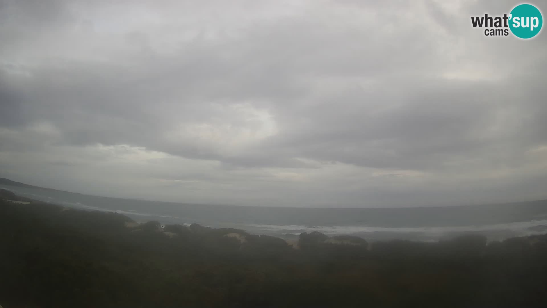 Villaplatamona, vista panoramica sul Golfo dell’Asinara, Platamona, Sorso, Sardegna – live webcam