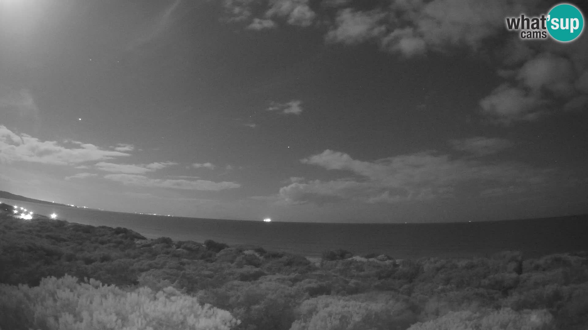 Villaplatamona, panoramic view of the Gulf of Asinara, Platamona, Sorso, Sardinia – live webcam