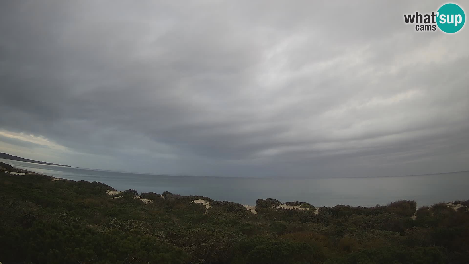 Villaplatamona, panoramic view of the Gulf of Asinara, Platamona, Sorso, Sardinia – live webcam