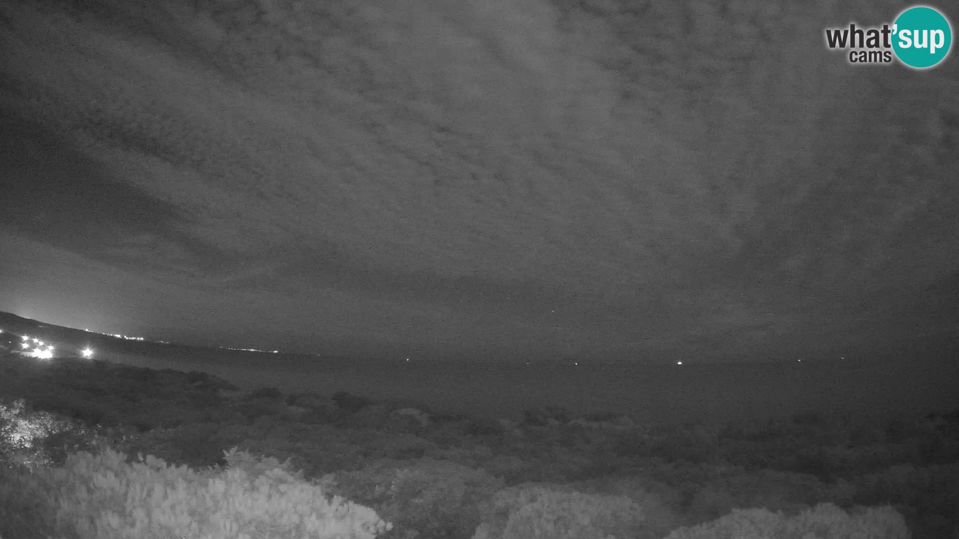 Villaplatamona, vue panoramique sur le golfe de l’Asinara, Platamona, Sorso, Sardaigne – webcam en direct