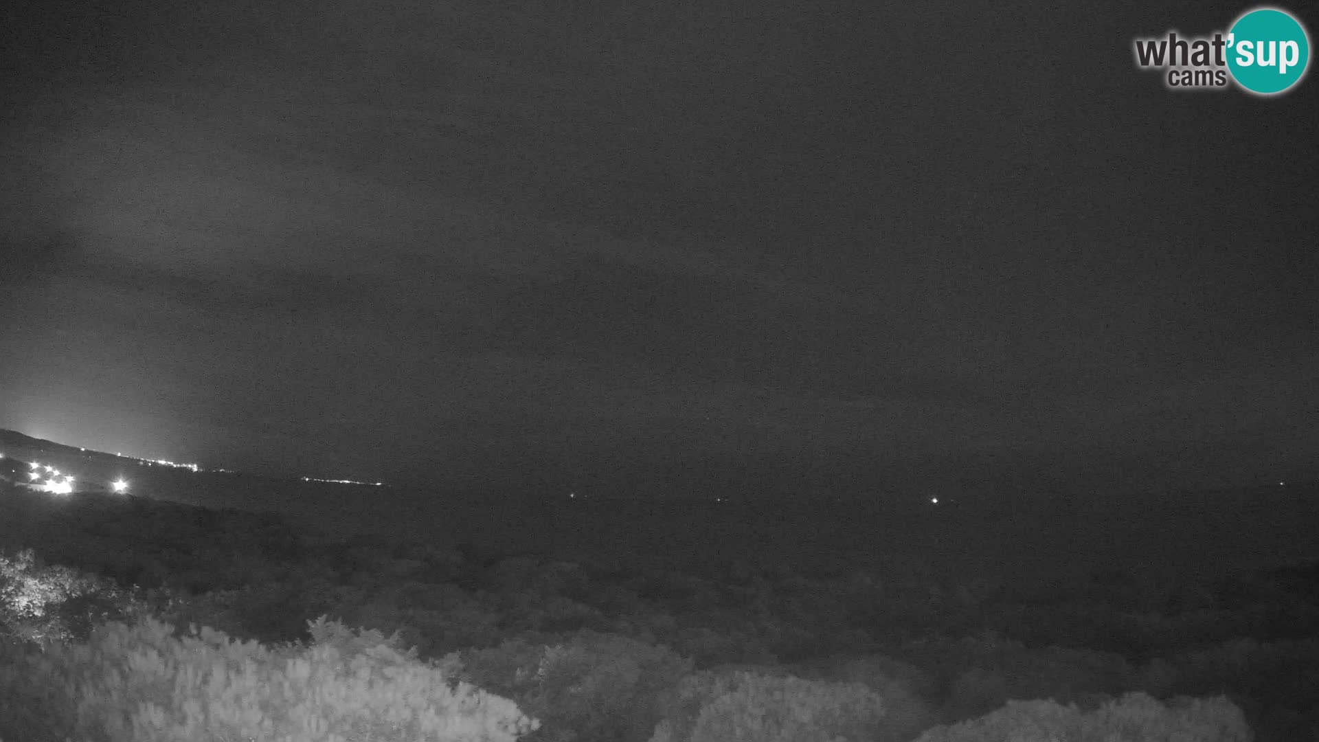 Villaplatamona, panoramski pogled na zaljev Asinara, Platamona, Sorso, Sardinija – web kamera uživo