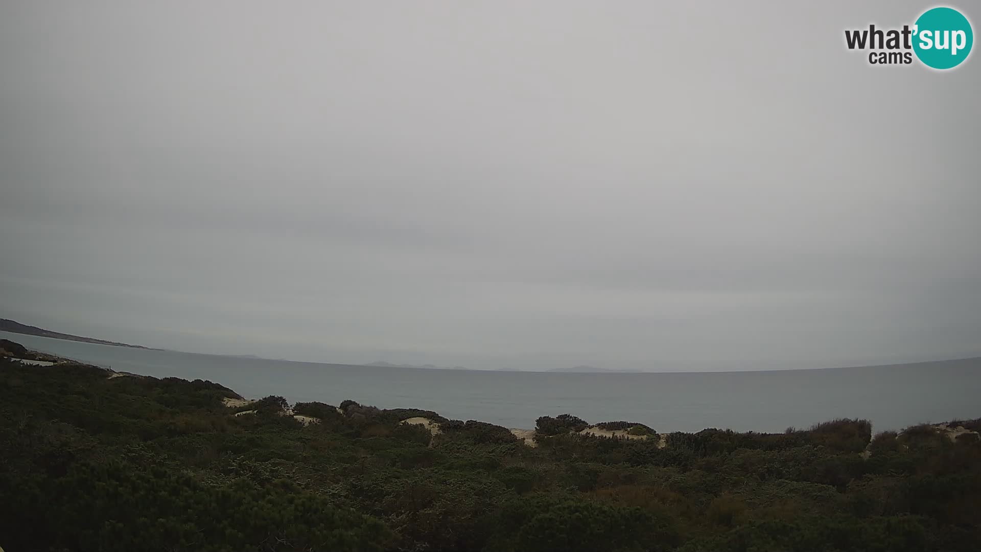 Villaplatamona, vista panorámica del Golfo de Asinara, Platamona, Sorso, Cerdeña – cámara web en vivo