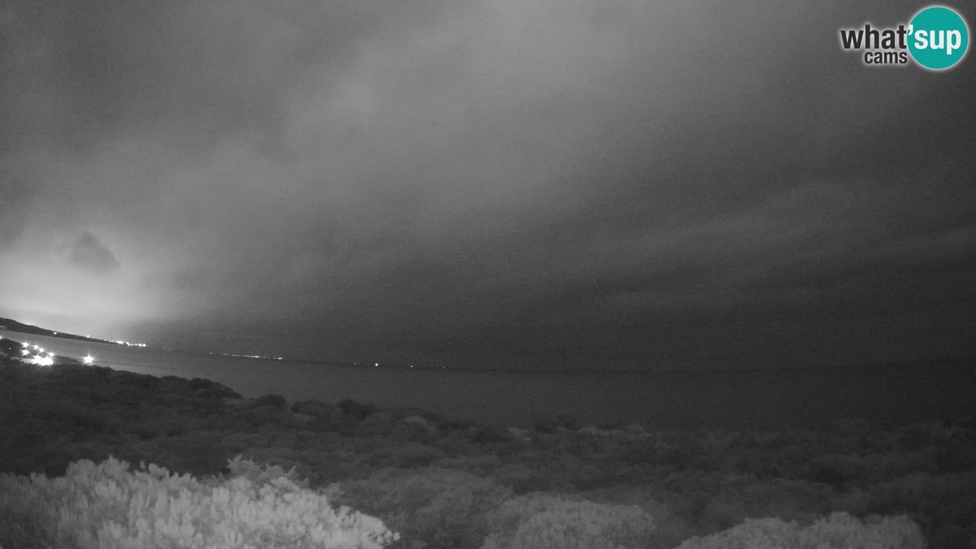 Villaplatamona, vista panoramica sul Golfo dell’Asinara, Platamona, Sorso, Sardegna – live webcam