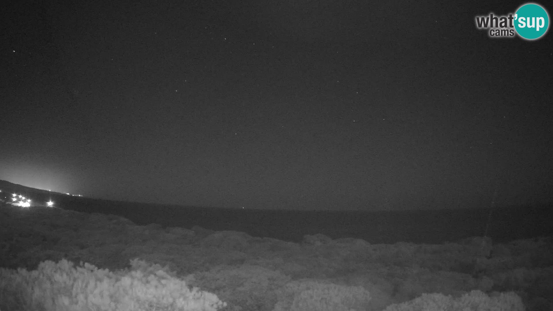 Villaplatamona, vista panoramica sul Golfo dell’Asinara, Platamona, Sorso, Sardegna – live webcam