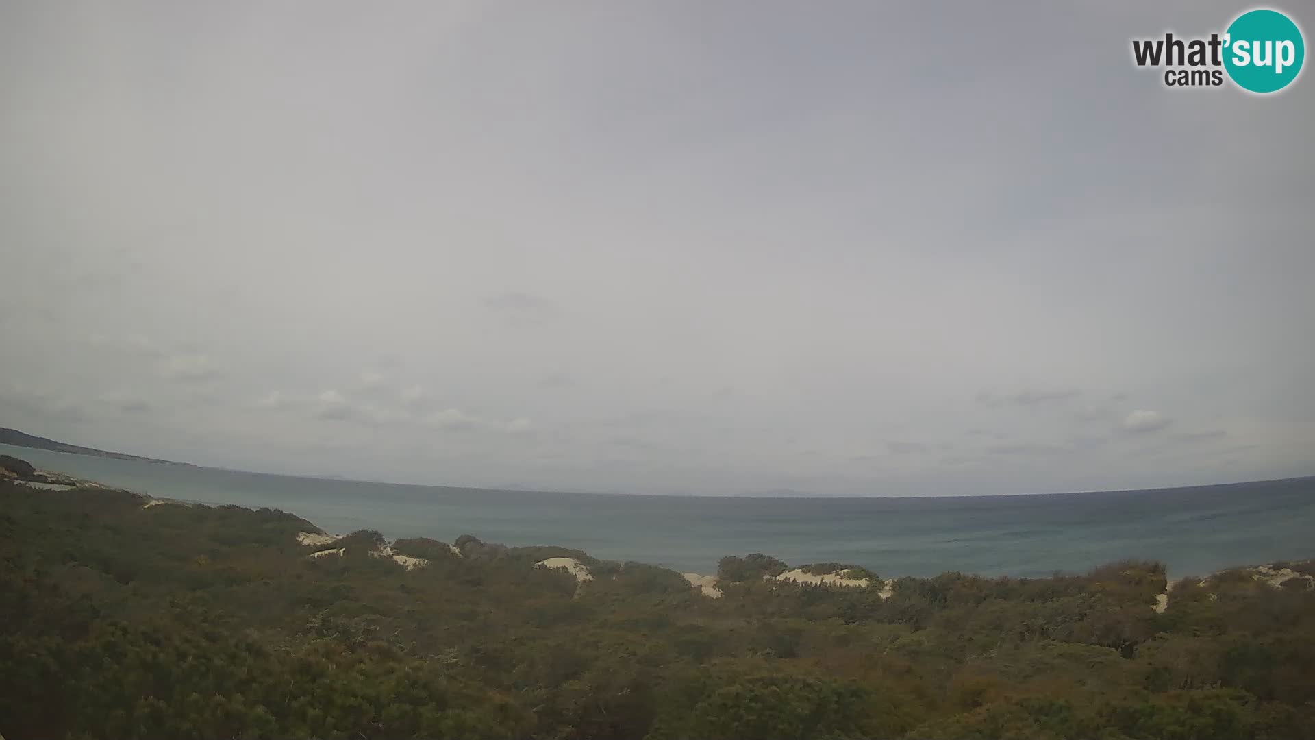 Villaplatamona, vista panorámica del Golfo de Asinara, Platamona, Sorso, Cerdeña – cámara web en vivo