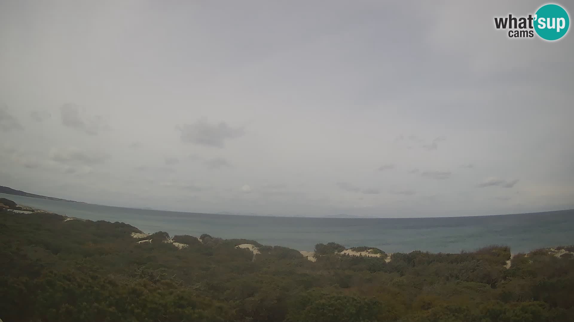 Villaplatamona, vista panorámica del Golfo de Asinara, Platamona, Sorso, Cerdeña – cámara web en vivo