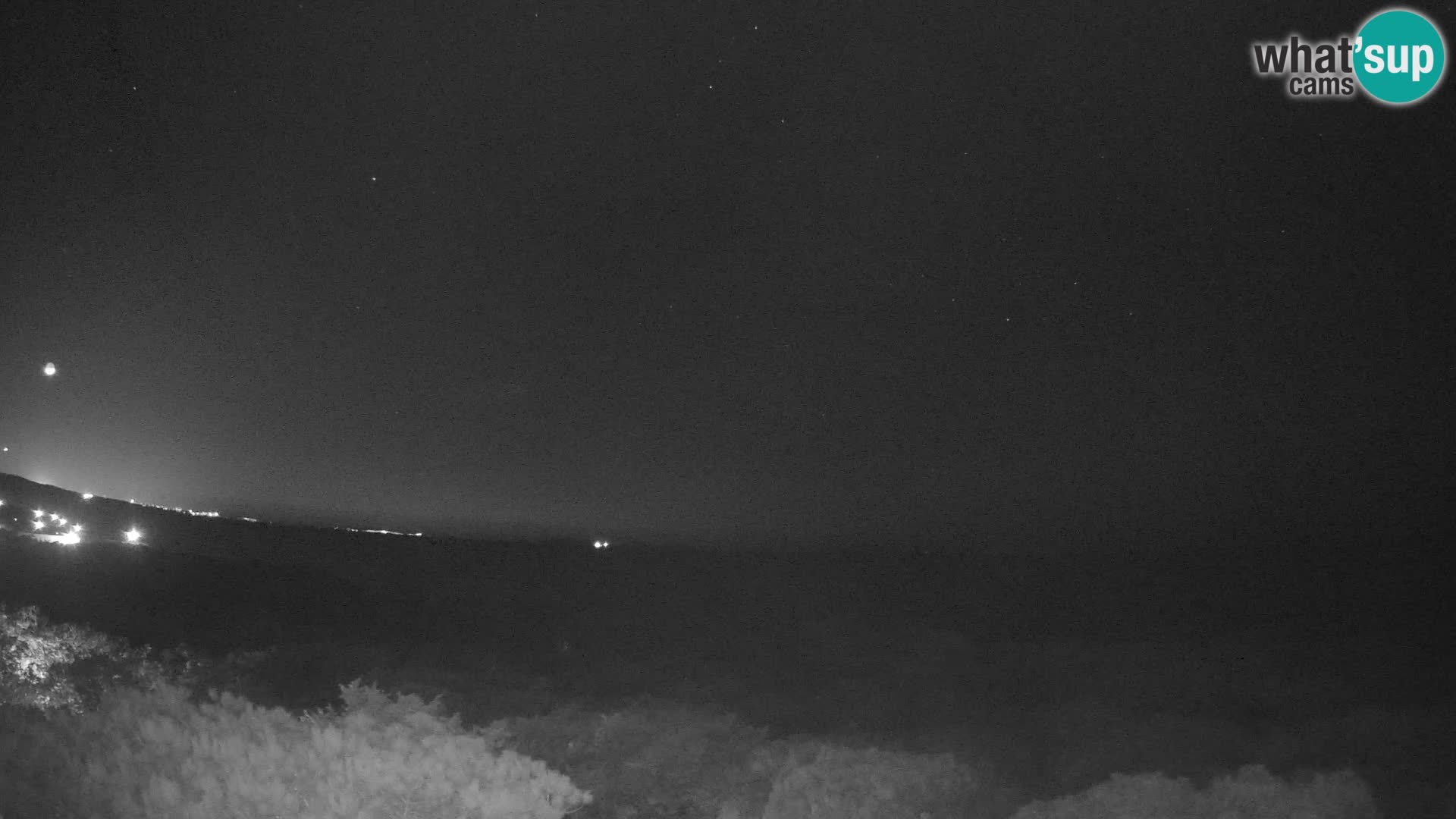 Villaplatamona, panoramski pogled na zaljev Asinara, Platamona, Sorso, Sardinija – web kamera uživo