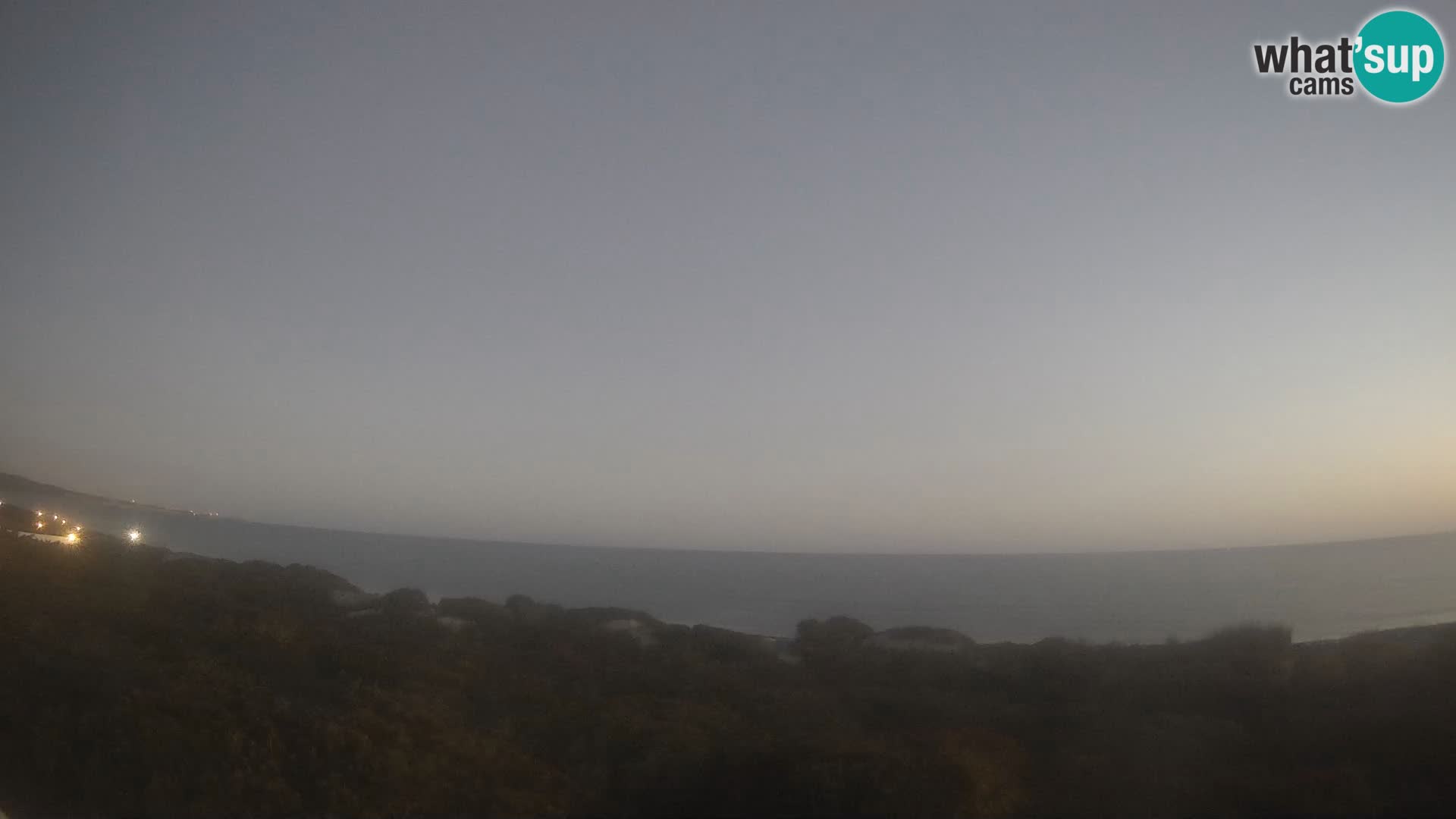 Villaplatamona, vue panoramique sur le golfe de l’Asinara, Platamona, Sorso, Sardaigne – webcam en direct
