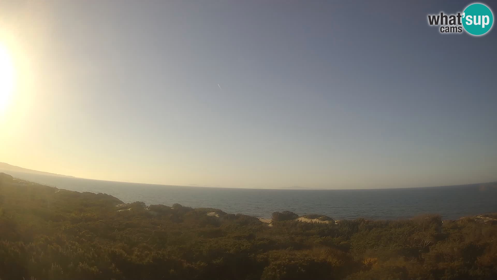 Villaplatamona, panoramic view of the Gulf of Asinara, Platamona, Sorso, Sardinia – live webcam