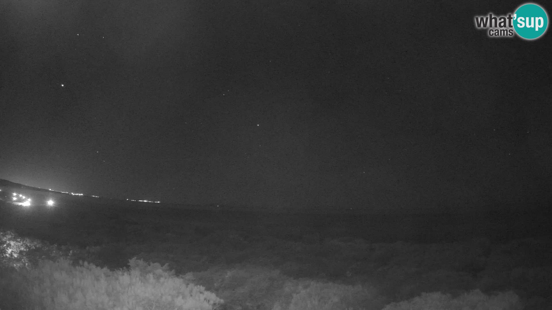 Villaplatamona, vue panoramique sur le golfe de l’Asinara, Platamona, Sorso, Sardaigne – webcam en direct