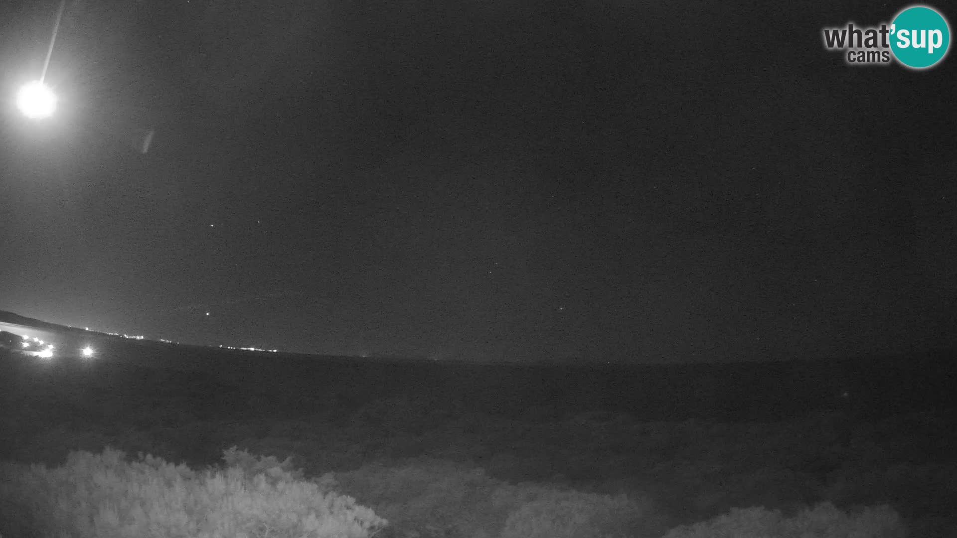 Villaplatamona, vista panoramica sul Golfo dell’Asinara, Platamona, Sorso, Sardegna – live webcam