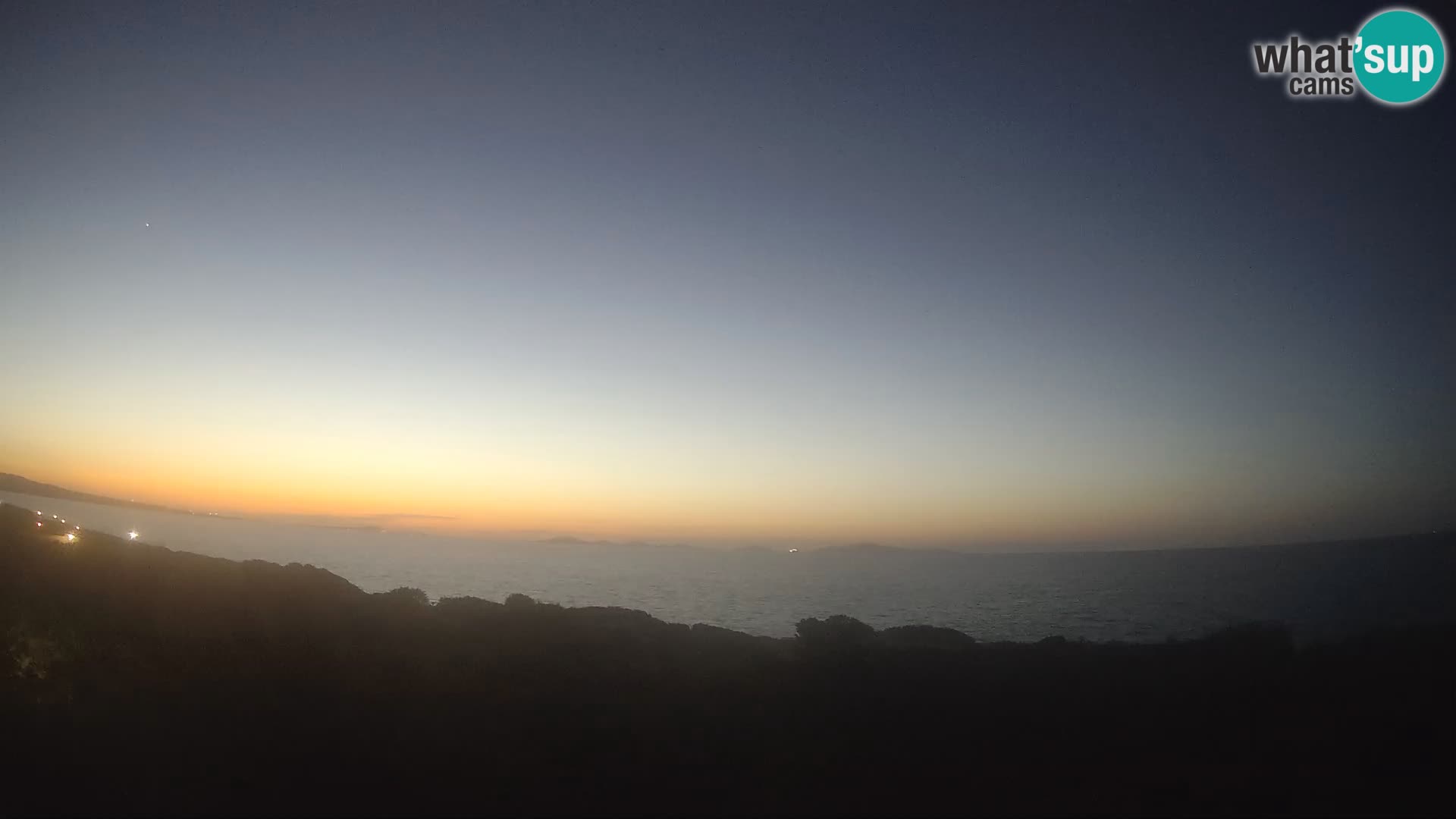 Villaplatamona, vista panoramica sul Golfo dell’Asinara, Platamona, Sorso, Sardegna – live webcam