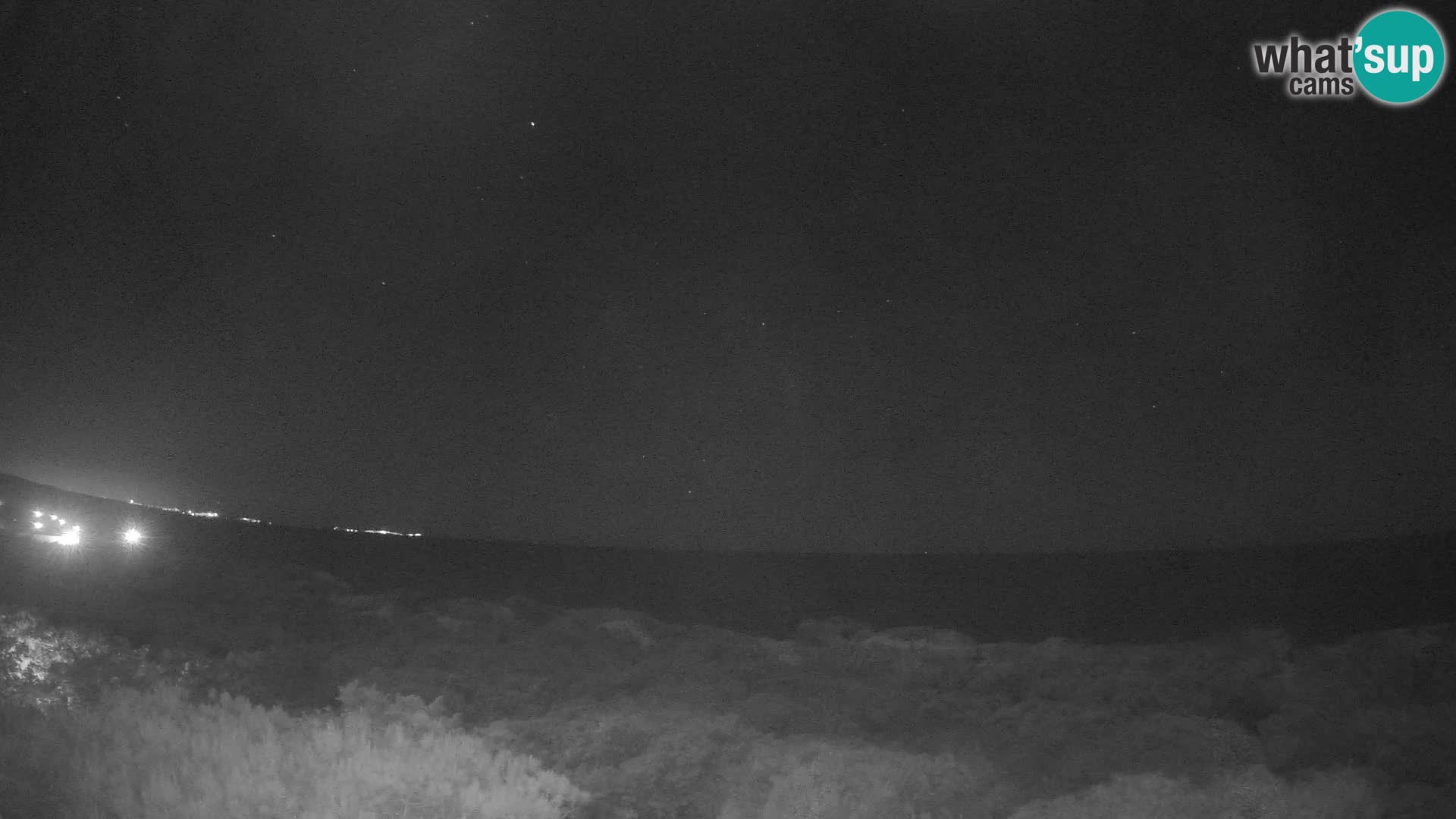 Villaplatamona, panoramski pogled na zaljev Asinara, Platamona, Sorso, Sardinija – web kamera uživo