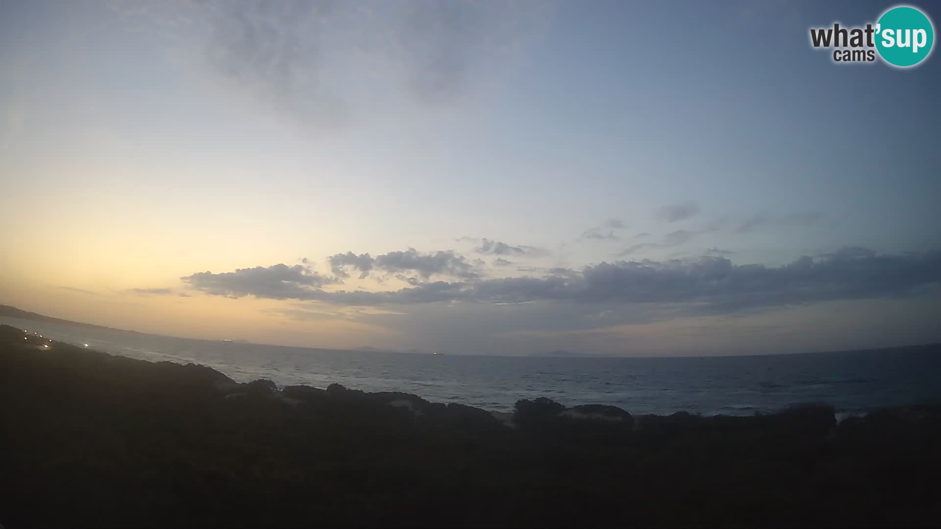 Villaplatamona, panoramic view of the Gulf of Asinara, Platamona, Sorso, Sardinia – live webcam